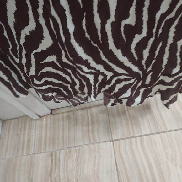 Realisation Par Brown Zebra Animal The Gia Maxi Silk Dress - Picture 8 of 10